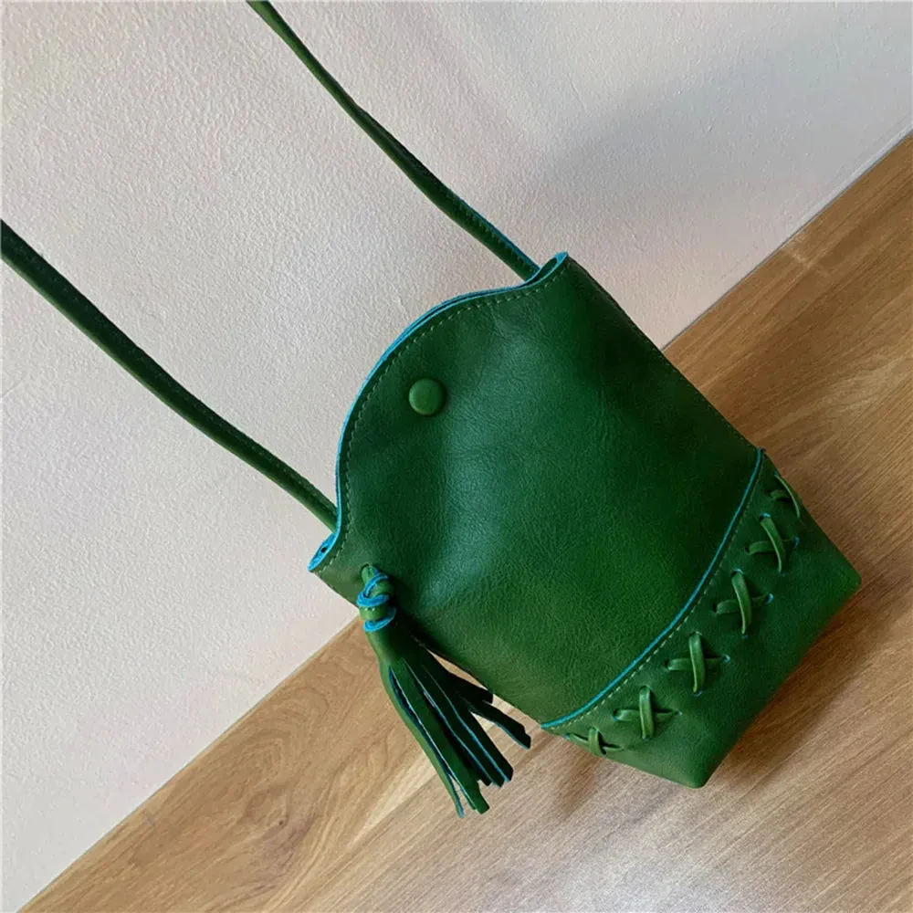 Mugrs™ tassel mobile phone bag crossbody bag
