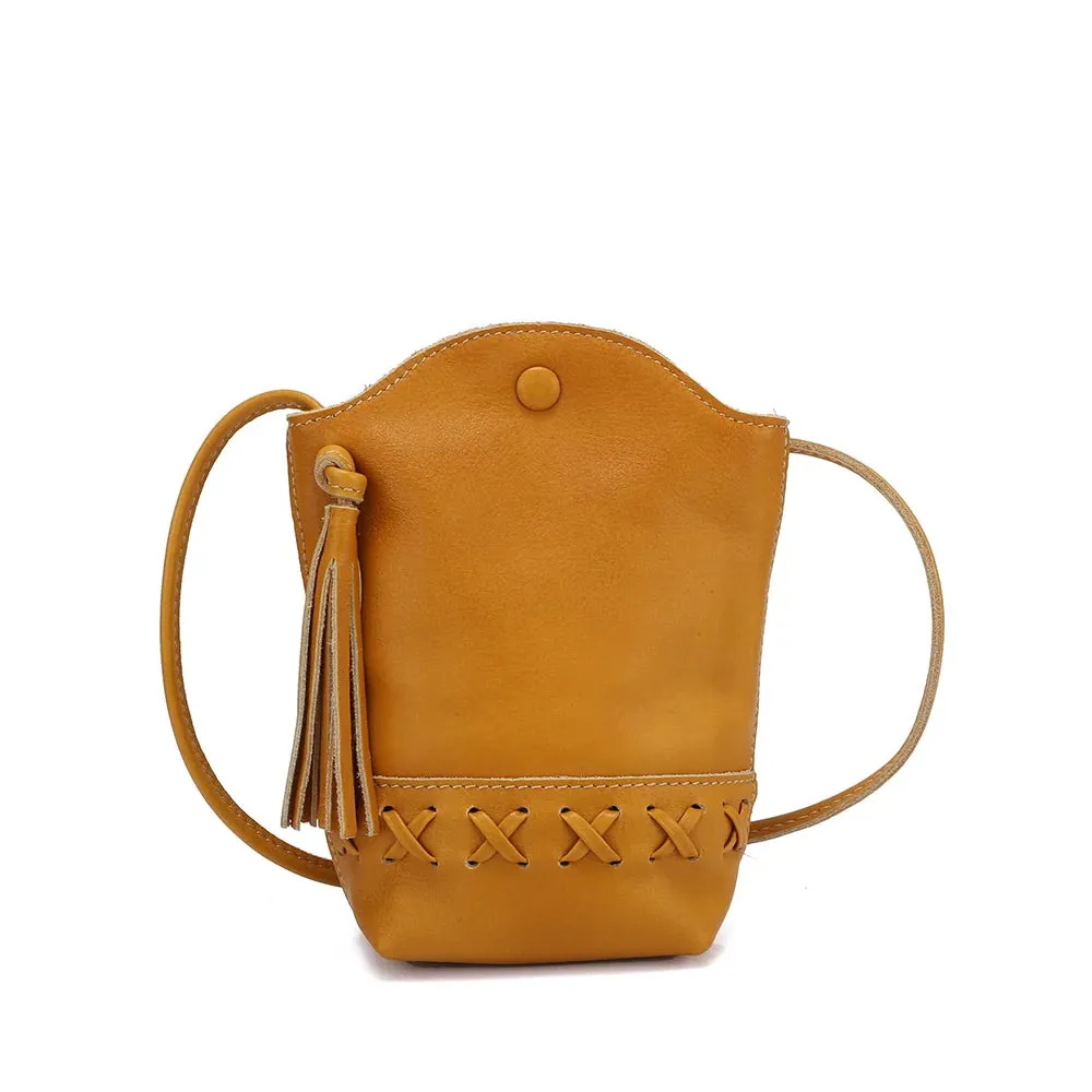 Mugrs™ tassel mobile phone bag crossbody bag