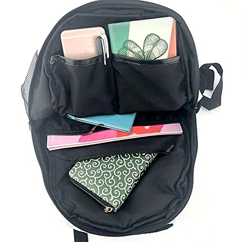 Multi leisure backpack,Carnotaurus Attacking An Antarctopelta Armore, travel sports School bag for adult youth College Students