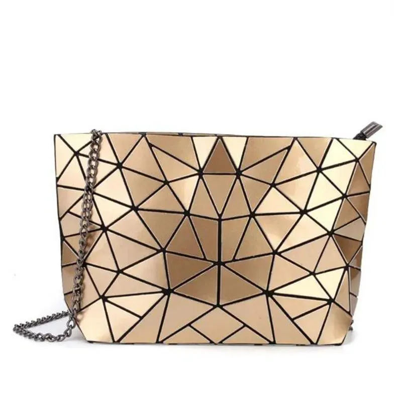 New Gold Handbags for Women: Summer Large Tote Bag, Ladies Geometric Messenger Shoulder Bag, Beach Luxury Designer in Silver.