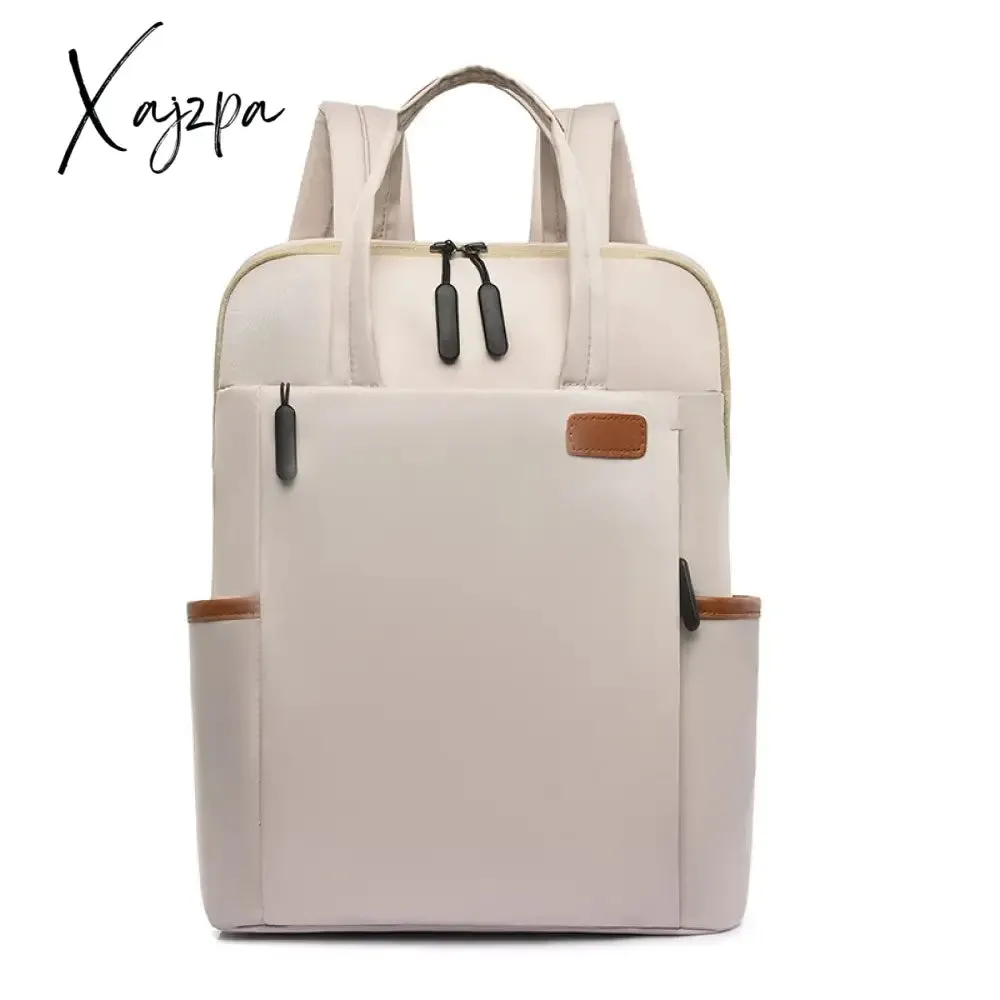 NEW Waterproof Women Backpack Fashion Oxford Student School Backpacks 14 Inch Laptop Bag Casual Travel Rucksack Mochilas