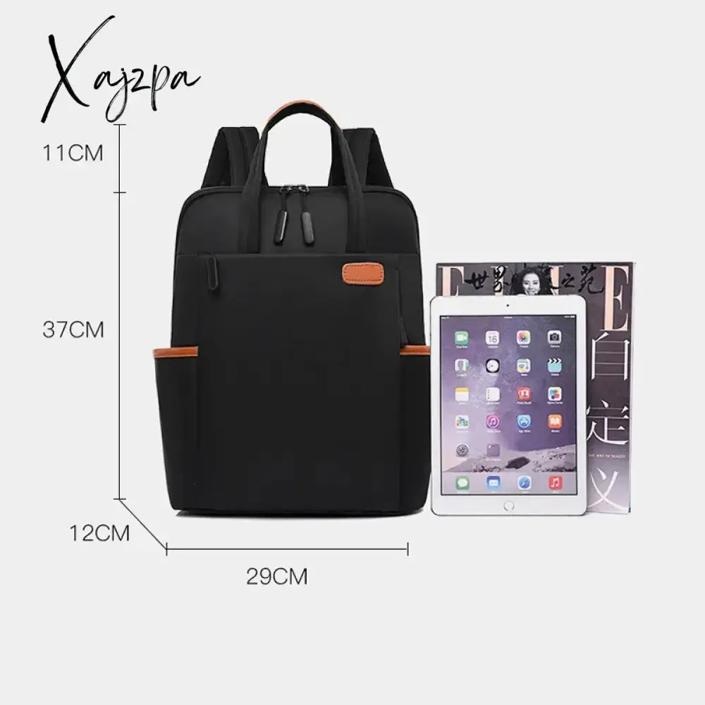 NEW Waterproof Women Backpack Fashion Oxford Student School Backpacks 14 Inch Laptop Bag Casual Travel Rucksack Mochilas
