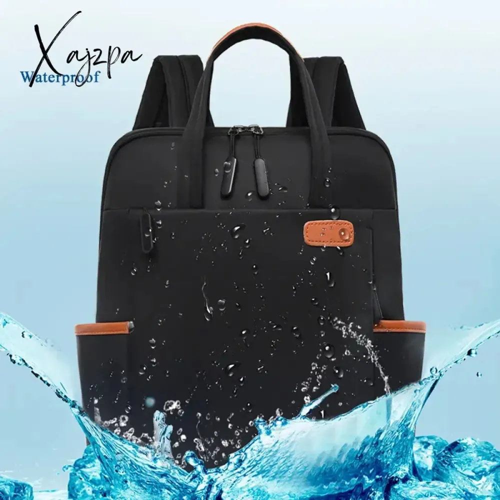 NEW Waterproof Women Backpack Fashion Oxford Student School Backpacks 14 Inch Laptop Bag Casual Travel Rucksack Mochilas