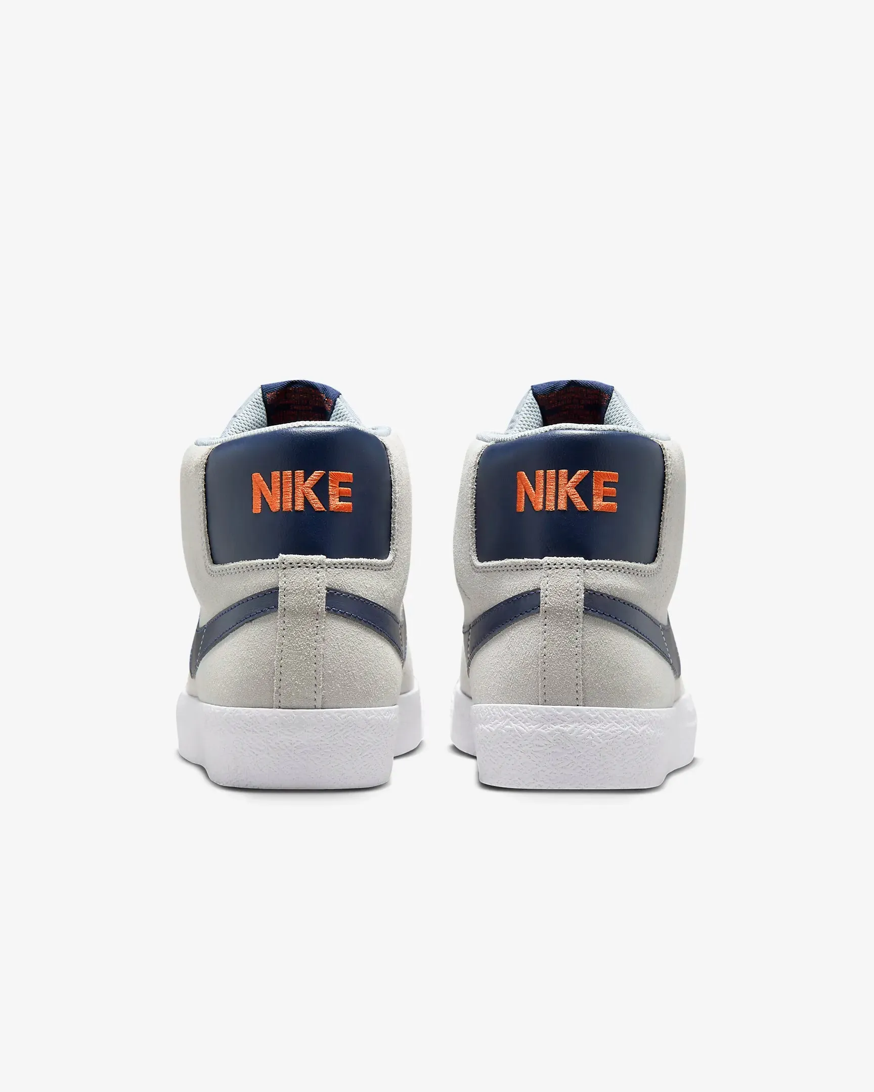Nike SB Zoom Blazer Mid Skate Shoes - Wolf Grey/Cosmic Clay/White/Midnight Navy