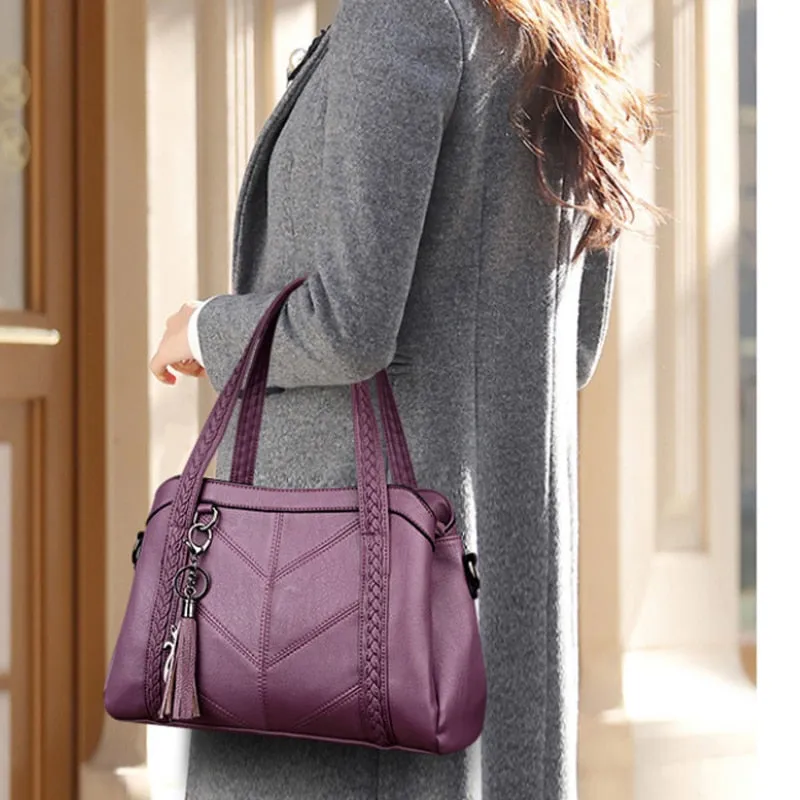 Over Shoulder Bags with Tassel