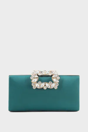 Party Wear Clutch B20797-Green