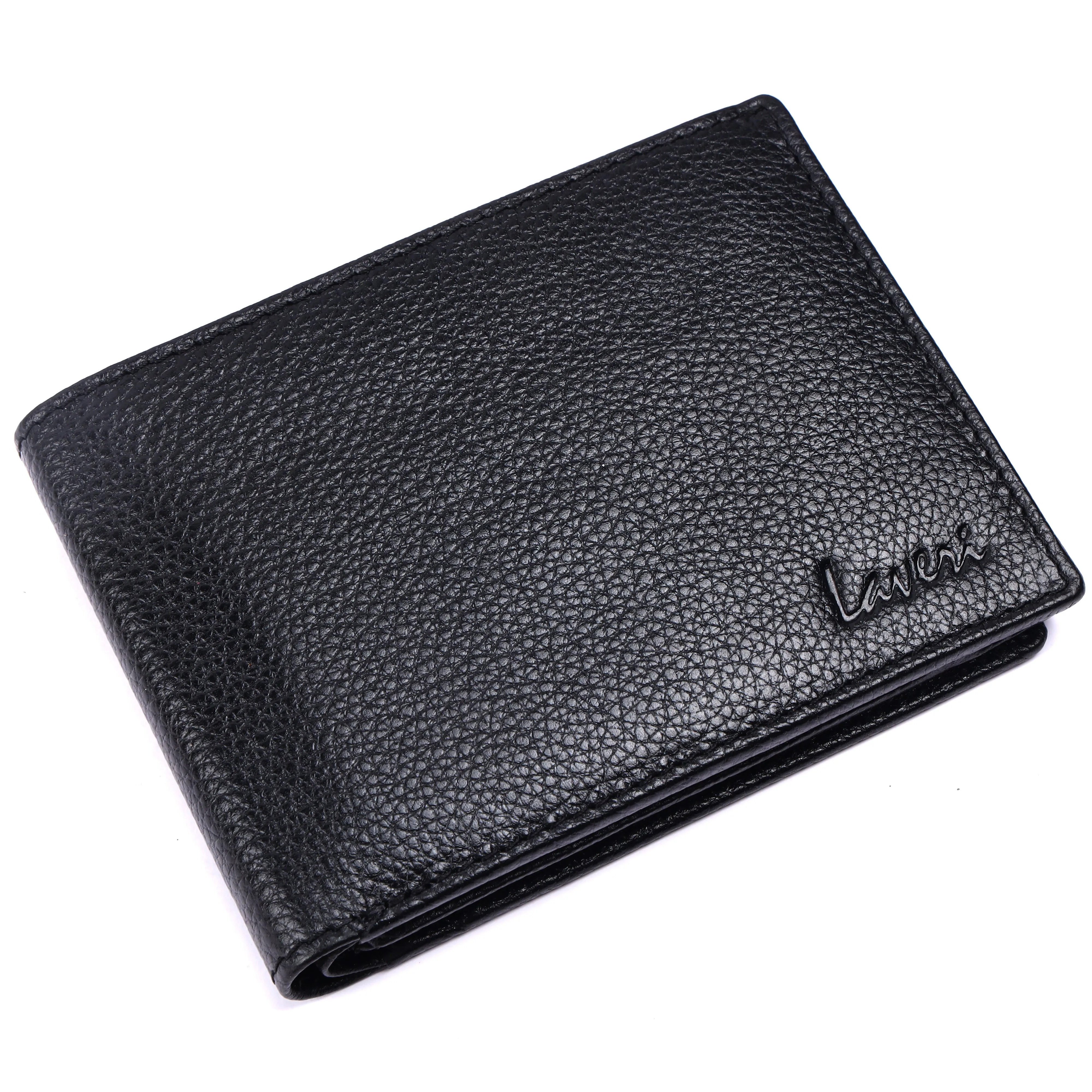 Pebble Texture 16 Card Billfold Coin Pocket Wallet #1013C