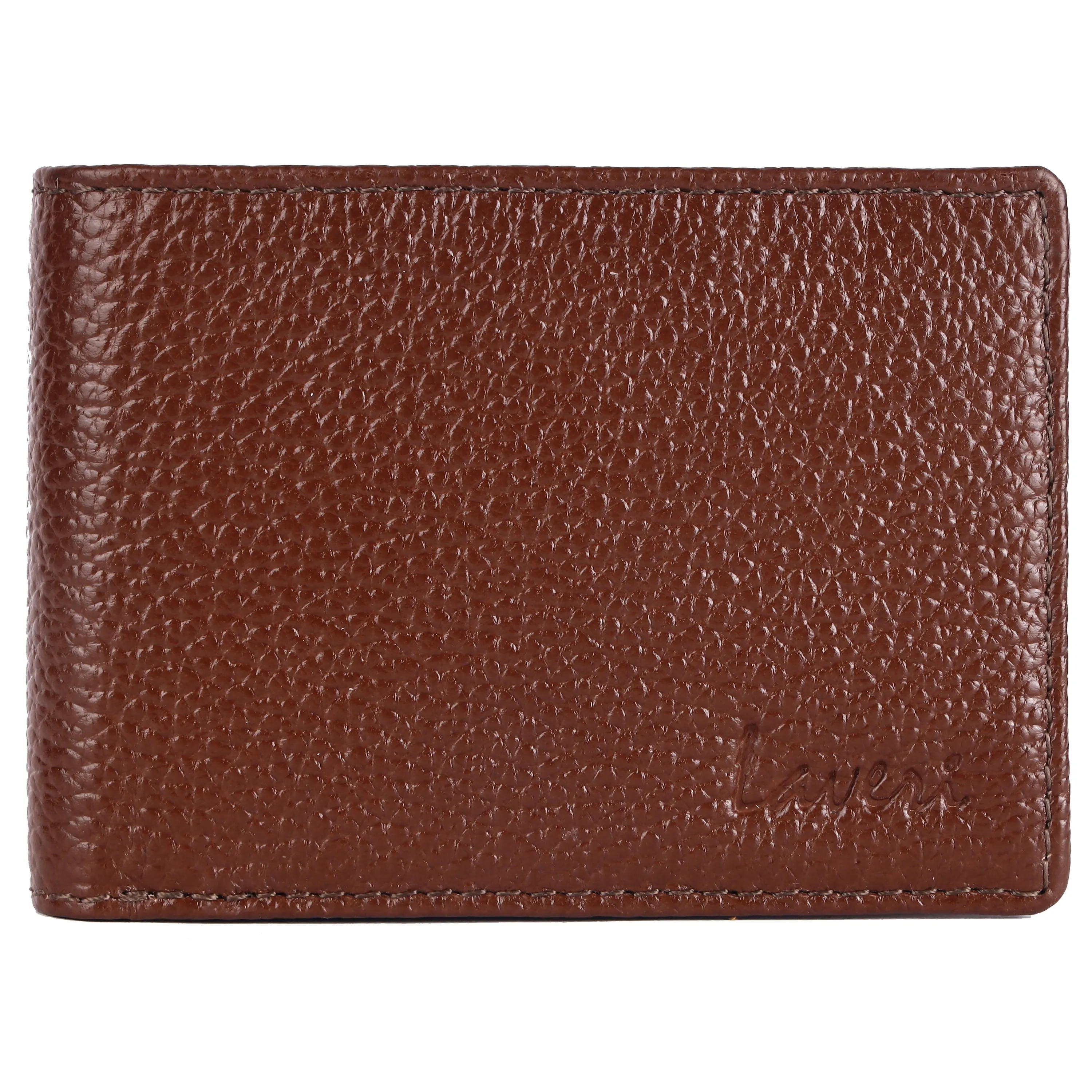 Pebble Texture 9 Card Billfold Coin Pocket Wallet #1074C