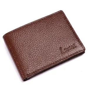 Pebble Texture 9 Card Billfold Coin Pocket Wallet #1074C