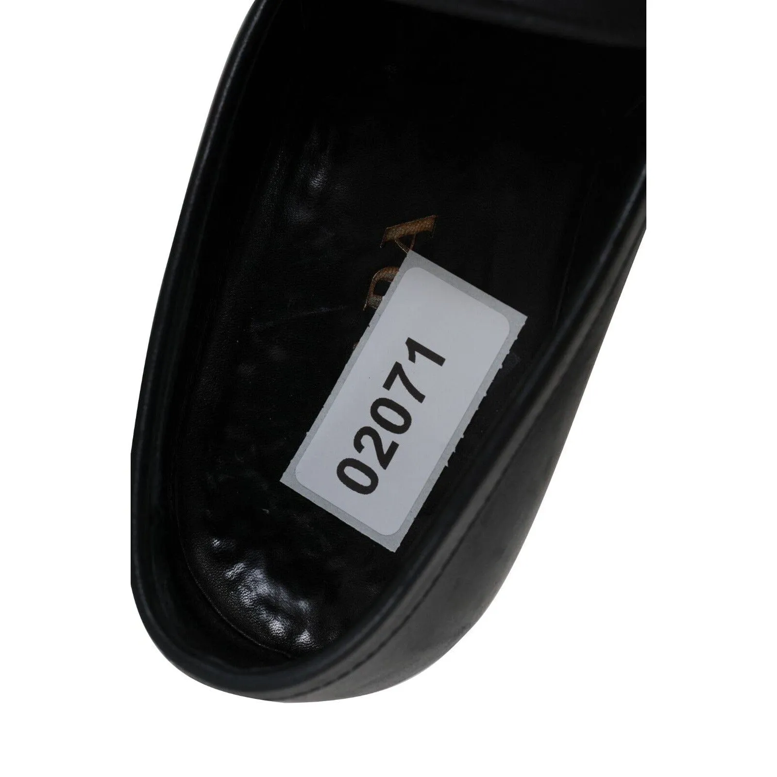 Penny Loafers Size US 10 UK 9 Black Leather Slip On Moccasin Shoes