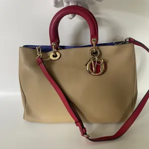 Preloved Christian Dior Diorissimo Tote Smooth Calfskin Large - NG102742