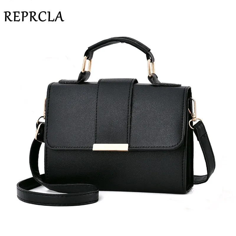 Reprcla 2018 Summer Fashion Women Bag Leather Handbags Pu Shoulder Bag Small Flap Crossbody Bags