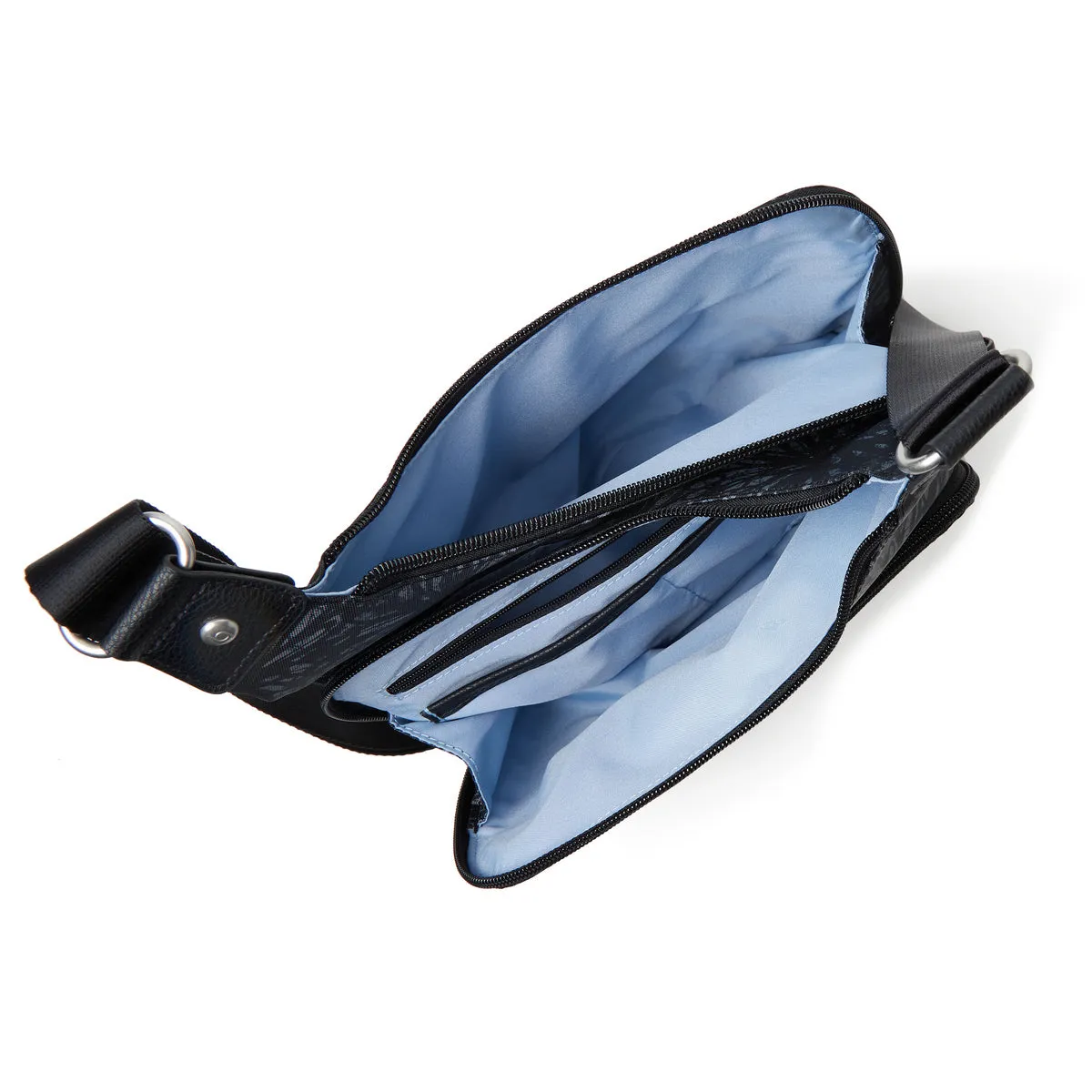 RFID Cross City Bagg - Onyx Floral