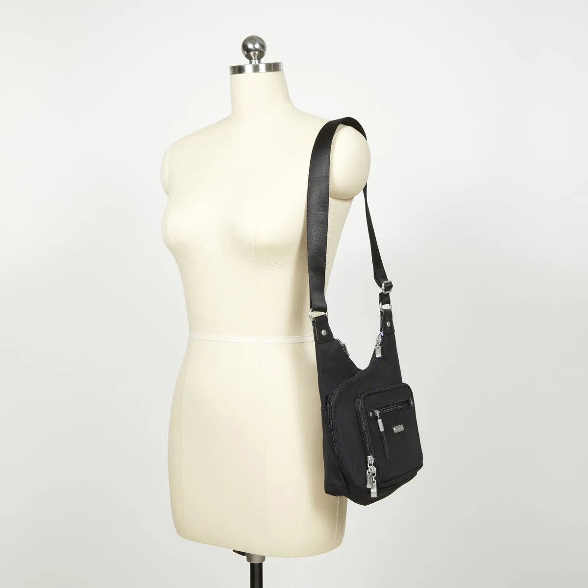 RFID Cross City Bagg - Onyx Floral