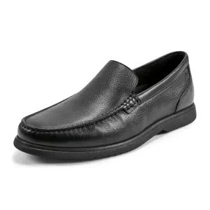 Rockport Men's Jensen Black Leather Loafers 11