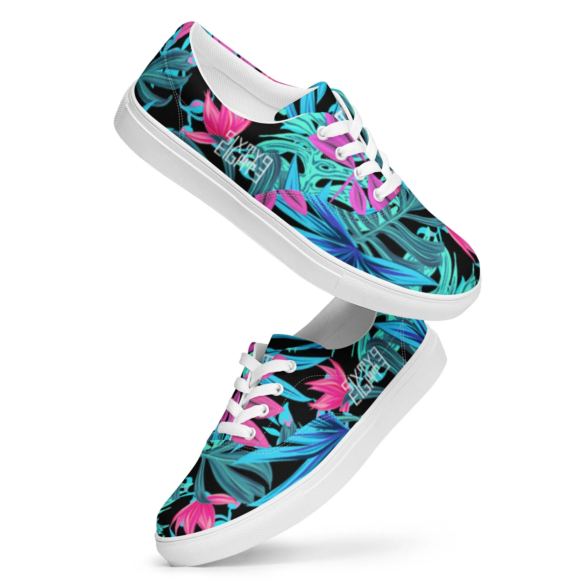 Sixty Eight 93 Logo White Tropical 1.0 Women's Low Top Shoes