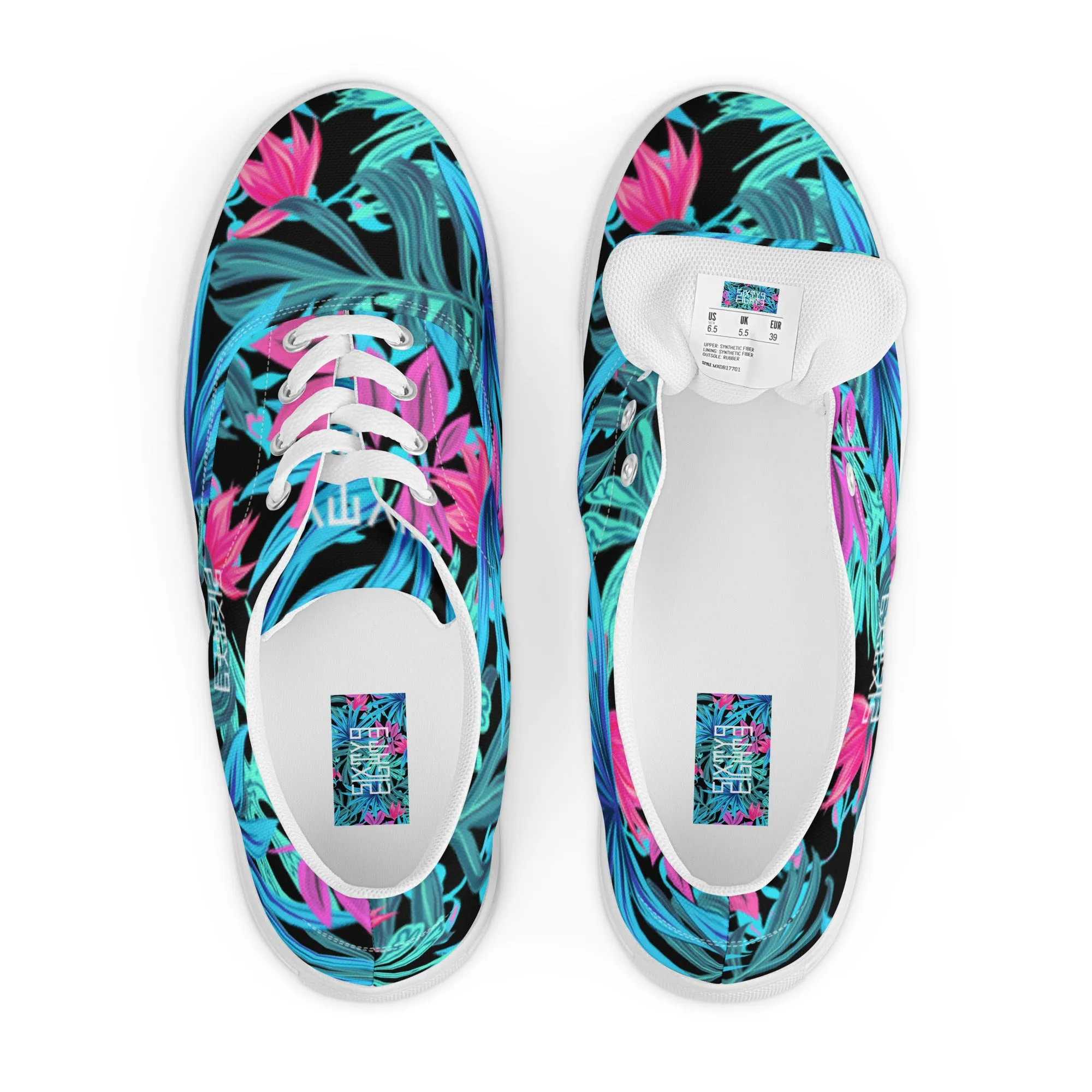 Sixty Eight 93 Logo White Tropical 1.0 Women's Low Top Shoes