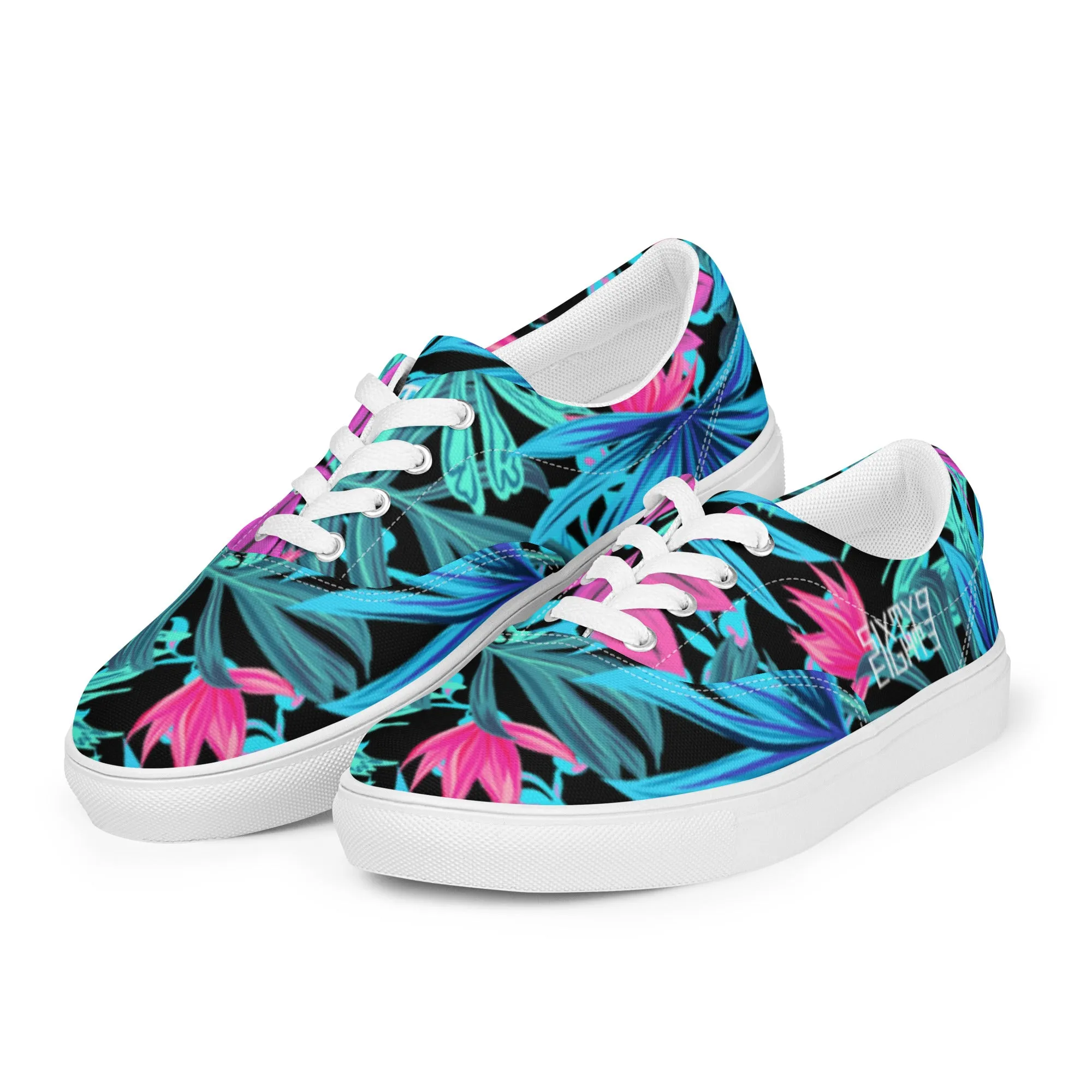 Sixty Eight 93 Logo White Tropical 1.0 Women's Low Top Shoes