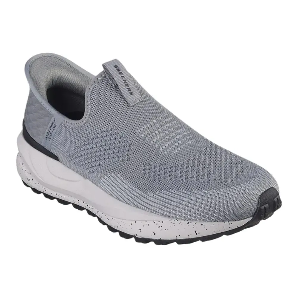 SKECHERS Men's Bogdin Arlett Walking Shoes (Gray)