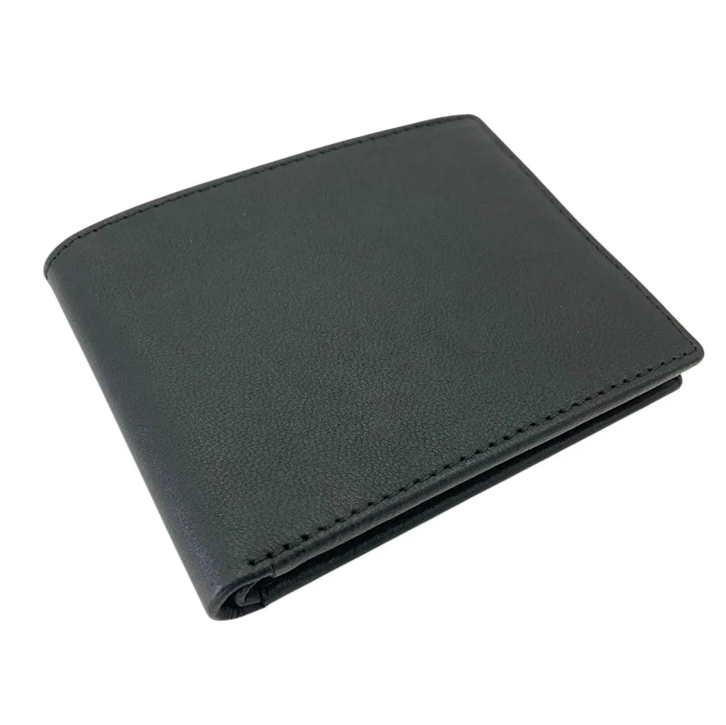 Smooth Top Grain Billfold Wallet # 1250 ZIP PKT