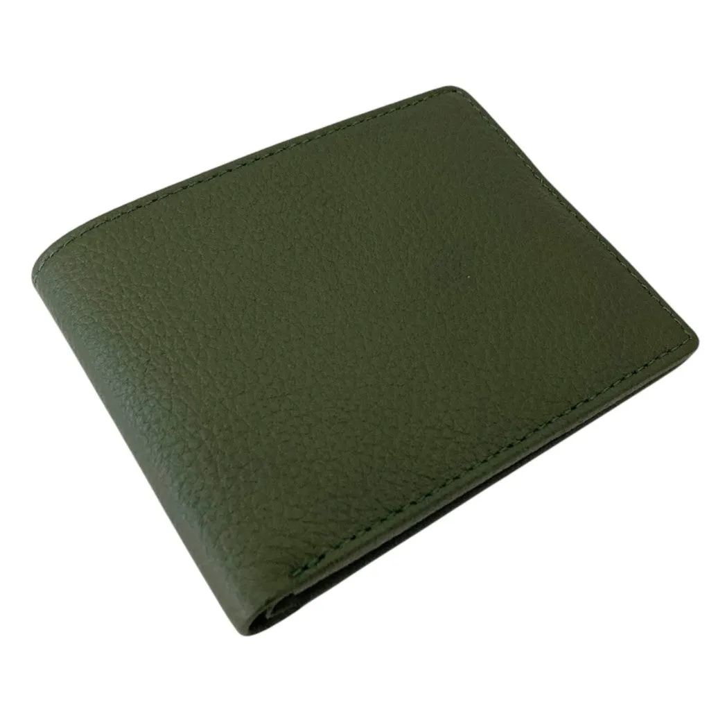 Smooth Top Grain Billfold Wallet # 1250 ZIP PKT