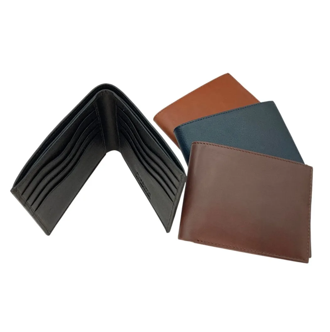 Smooth Top Grain Billfold Wallet # 1608 CC
