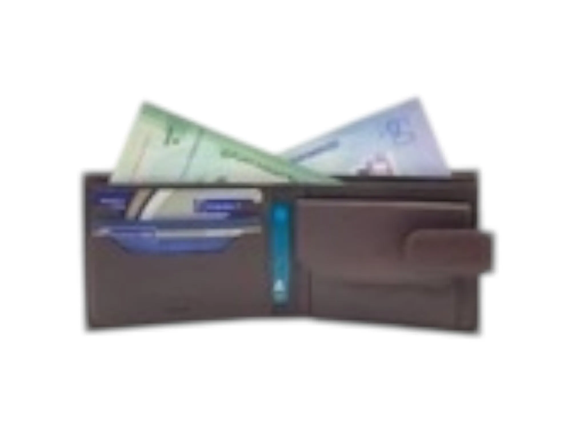 Top Grain Napa Leather Card & Coin Billfold Wallet # 1256CL