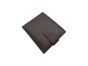 Top Grain Napa Leather Card & Coin Billfold Wallet # 1256CL