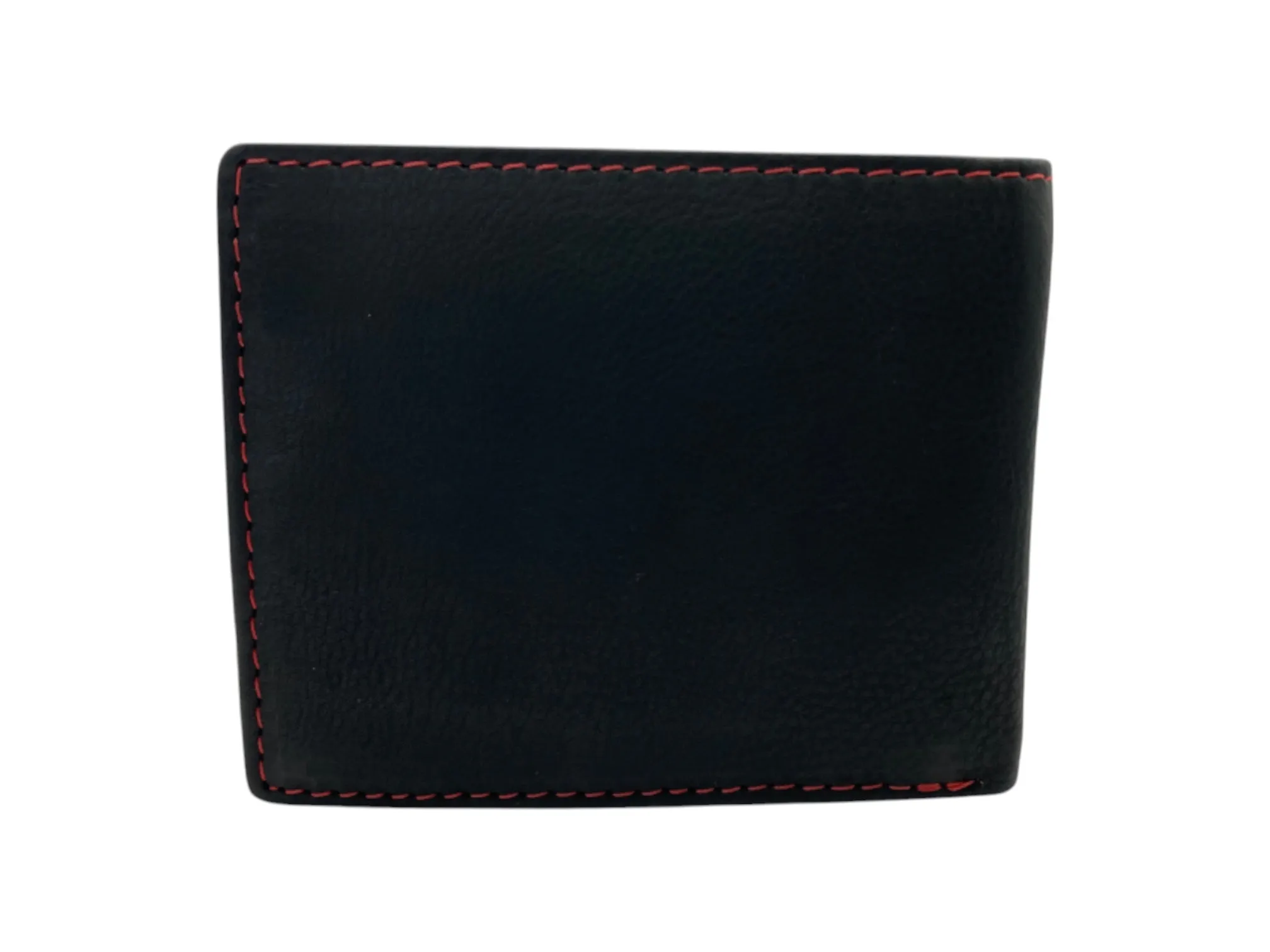 Top Grain Napa Leather Card & Coin Billfold Wallet # 2012B