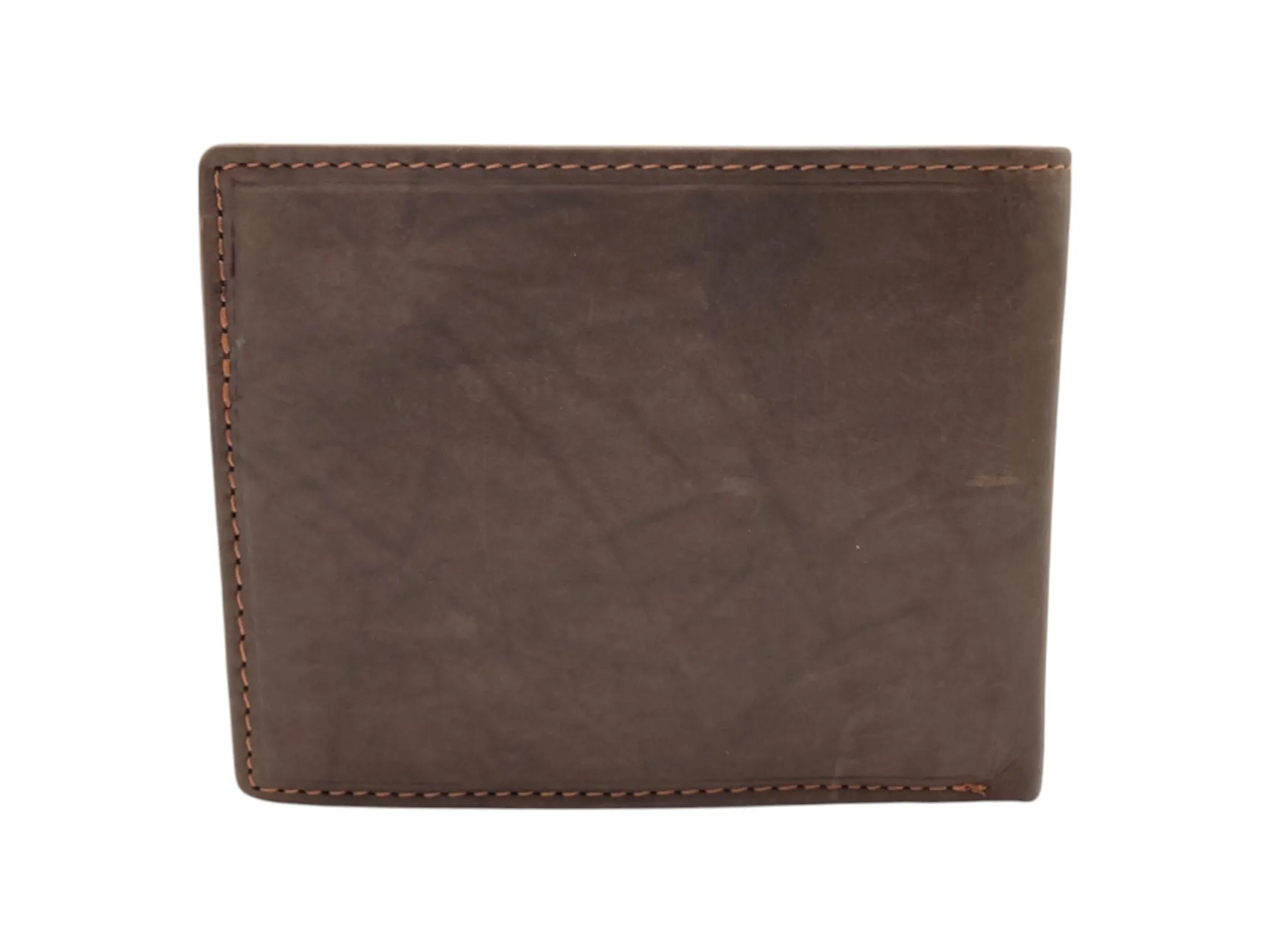 Top Grain Napa Leather Card & Coin Billfold Wallet # 2012B
