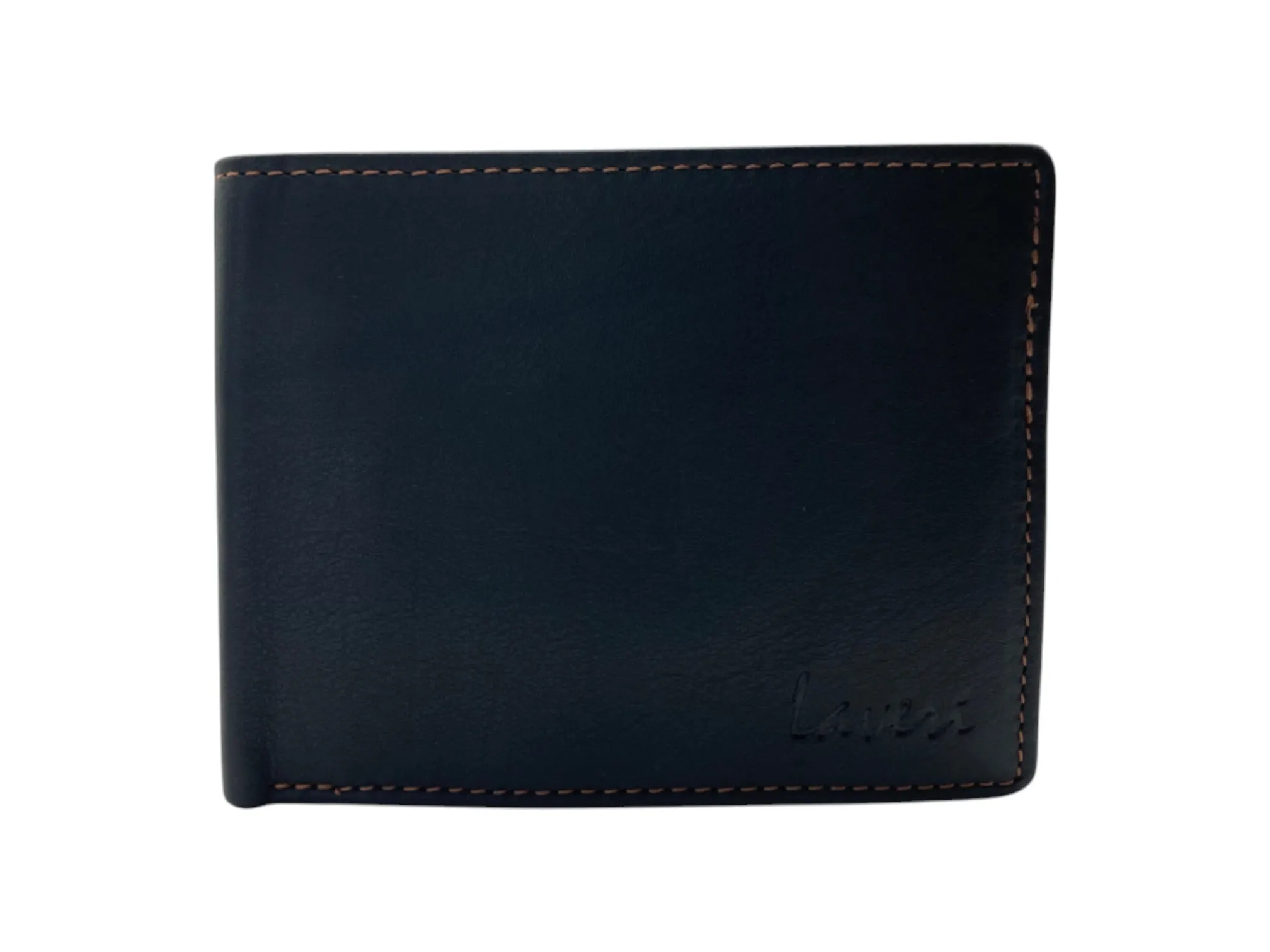 Top Grain Napa Leather Card & Coin Billfold Wallet # 2012B