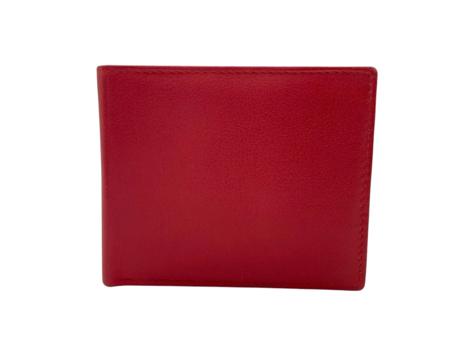 Top Grain Napa Leather Card & Coin Billfold Wallet # 891