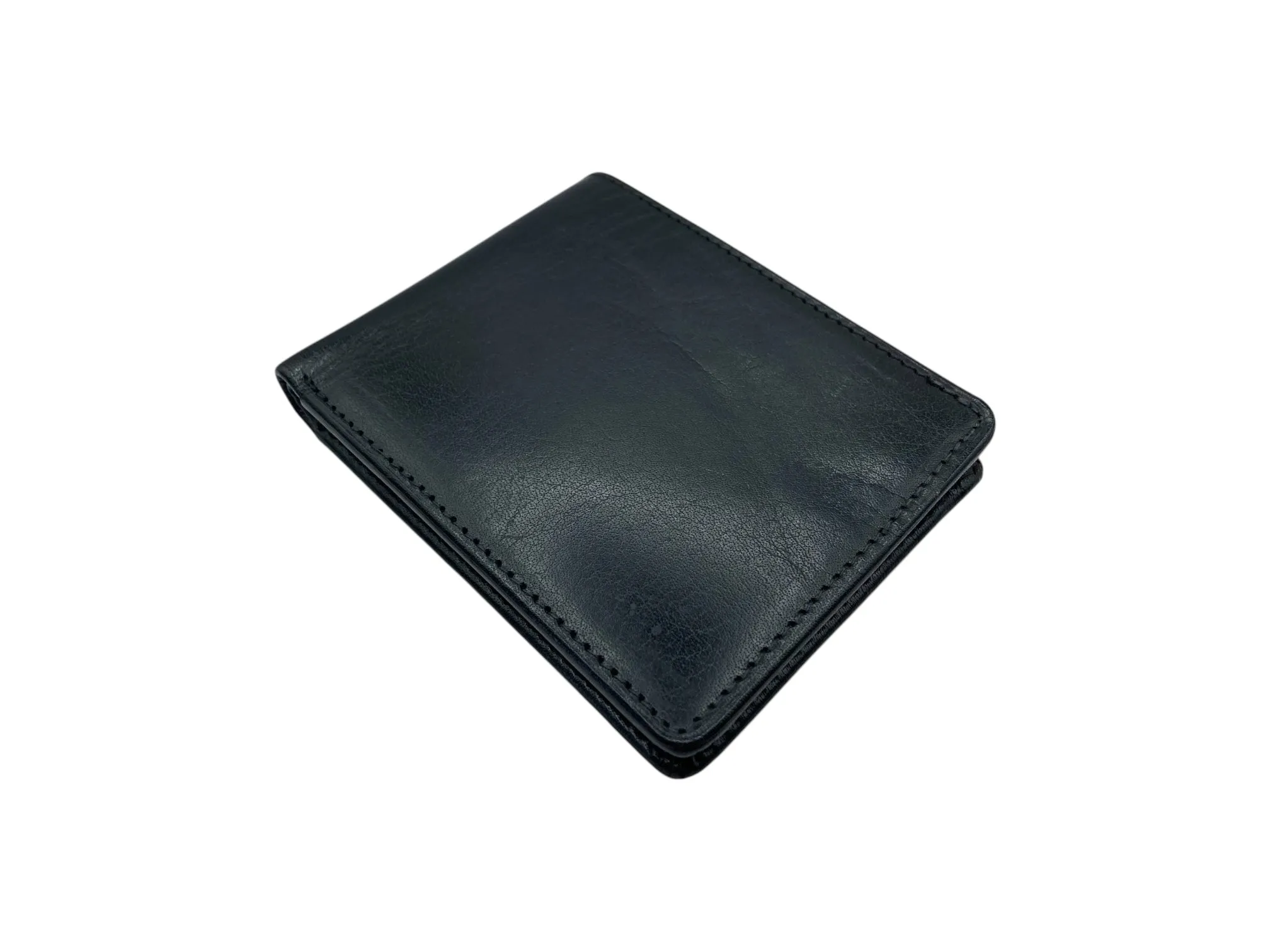 Top Grain Slim & Compact Leather  Billfold Wallet # 1589