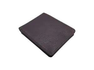 Top Grain Slim & Compact Leather  Billfold Wallet # 1589