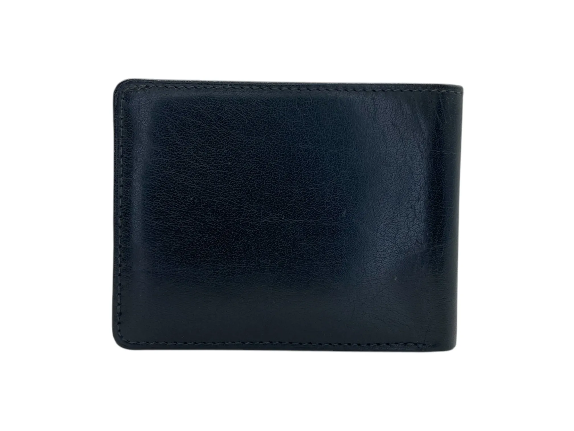 Top Grain Slim & Compact Leather  Billfold Wallet # 1589