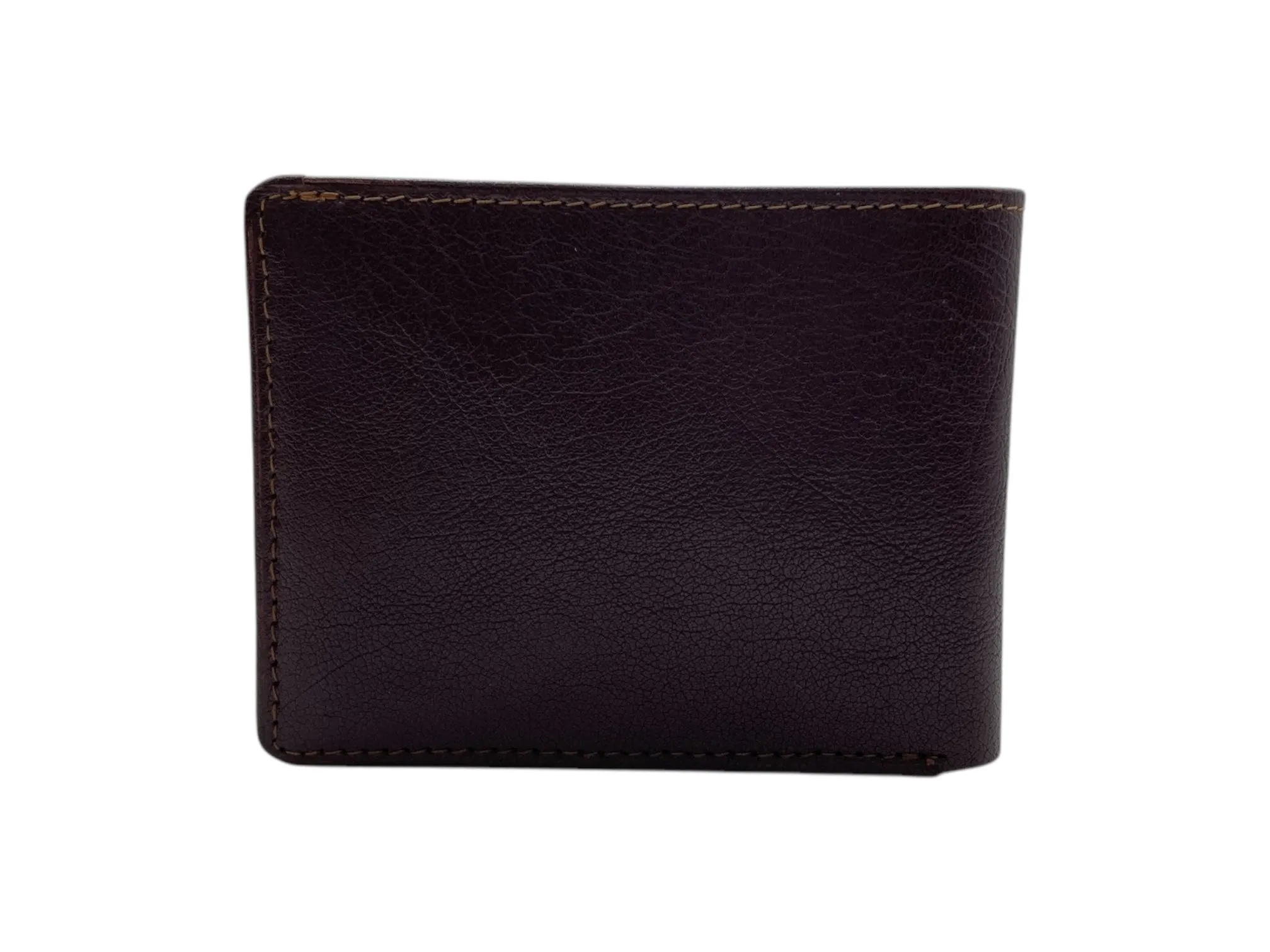 Top Grain Slim & Compact Leather  Billfold Wallet # 1589