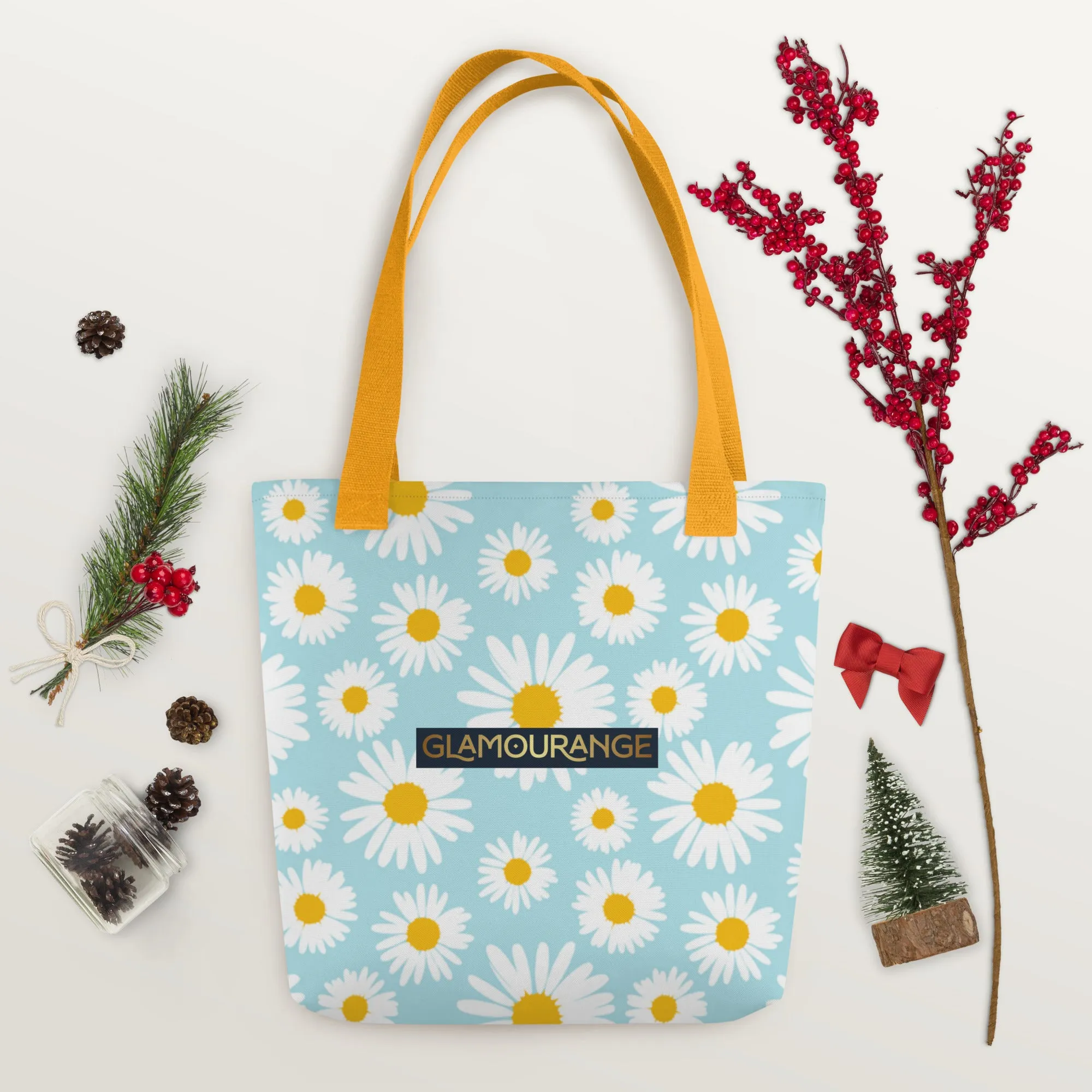 Tote Bag Women Designer (Flower Pattern 004)