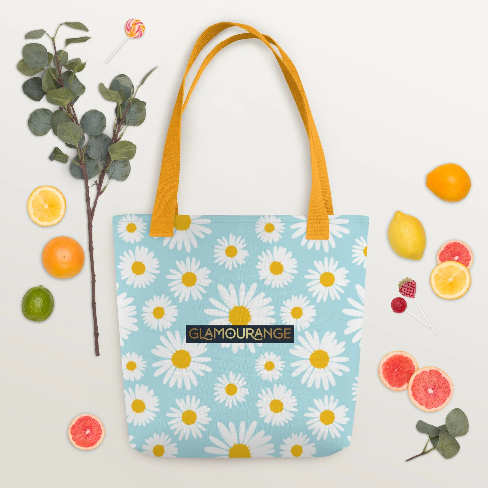 Tote Bag Women Designer (Flower Pattern 004)