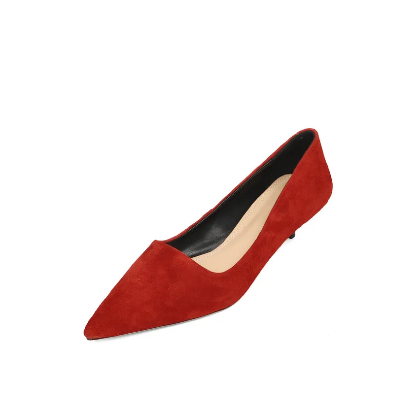 USS Shoes Rita Women's Classic Pointed Toe Pumps