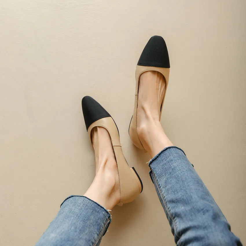 USS Shoes Rony Women's Leather Slip-On Pumps