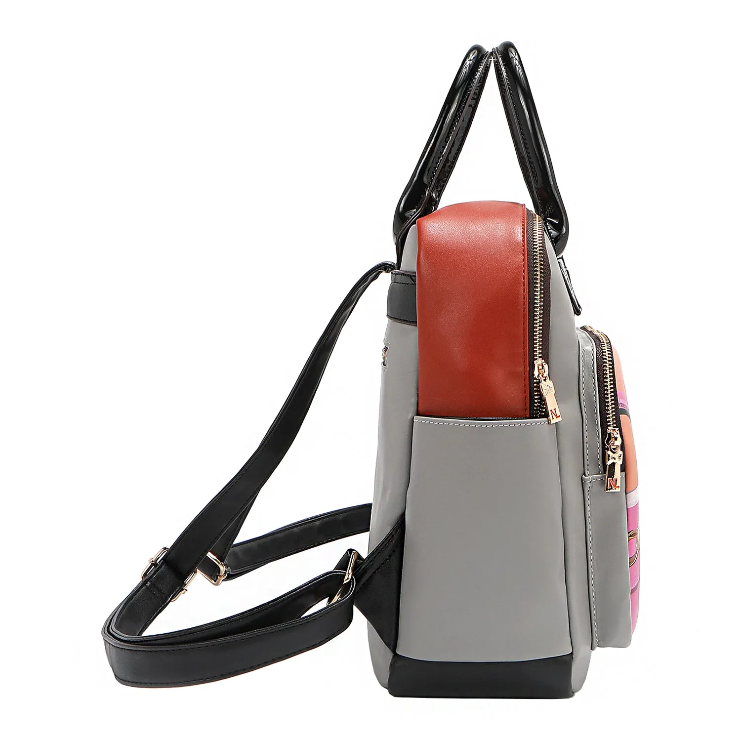 VIOLET BLOSSOM 3 PIECE SET (Backpack, Crossbody, Wallet)