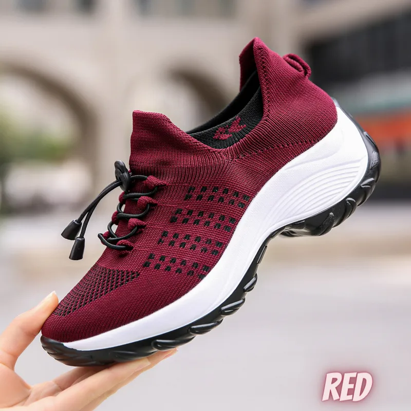 Women's Breathable Running shoes Slip On Non Slip Walking Shoes Casual Women's Sneakers Comfortable Nursing Shoes