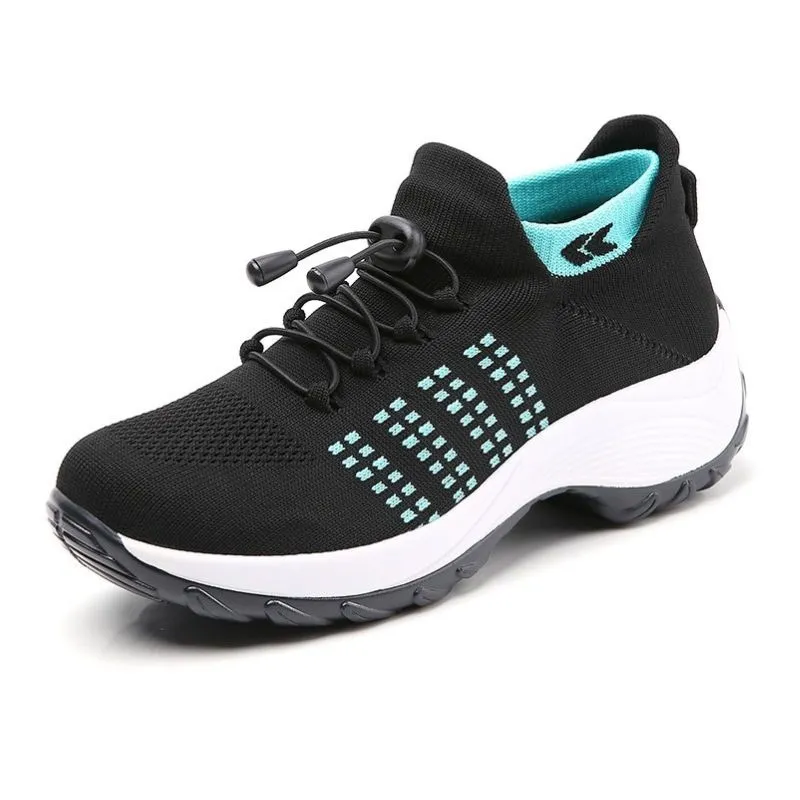 Women's Breathable Running shoes Slip On Non Slip Walking Shoes Casual Women's Sneakers Comfortable Nursing Shoes
