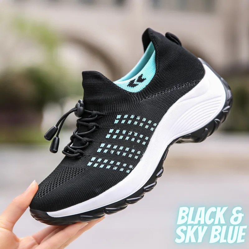 Women's Breathable Running shoes Slip On Non Slip Walking Shoes Casual Women's Sneakers Comfortable Nursing Shoes