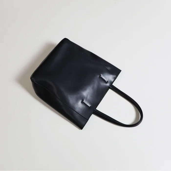 Womens Small Leather Tote Bag With Zipper Women Leather Handbag