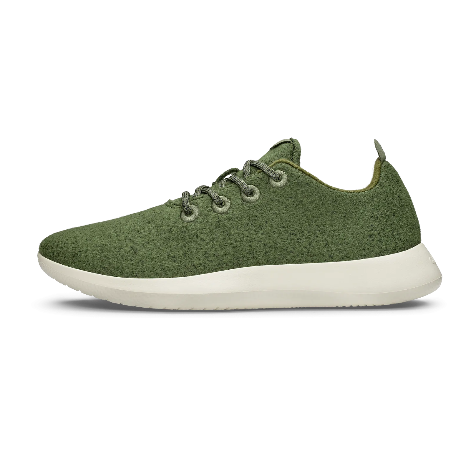 Women's Wool Runners - Thunder Green (Natural White)
