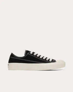 Y's Canvas Black Low Top Sneakers