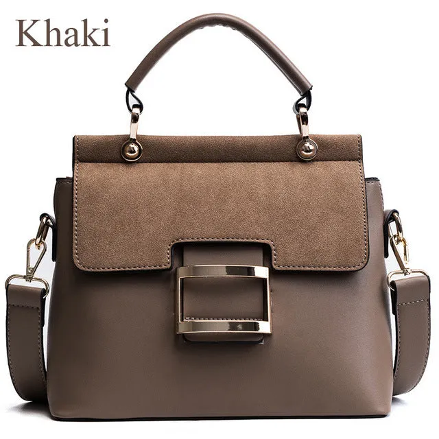 Zmqn Women Bag Vintage Shoulder Bags 2018 Buckle Pu Leather Handbags Crossbody Bags For Women