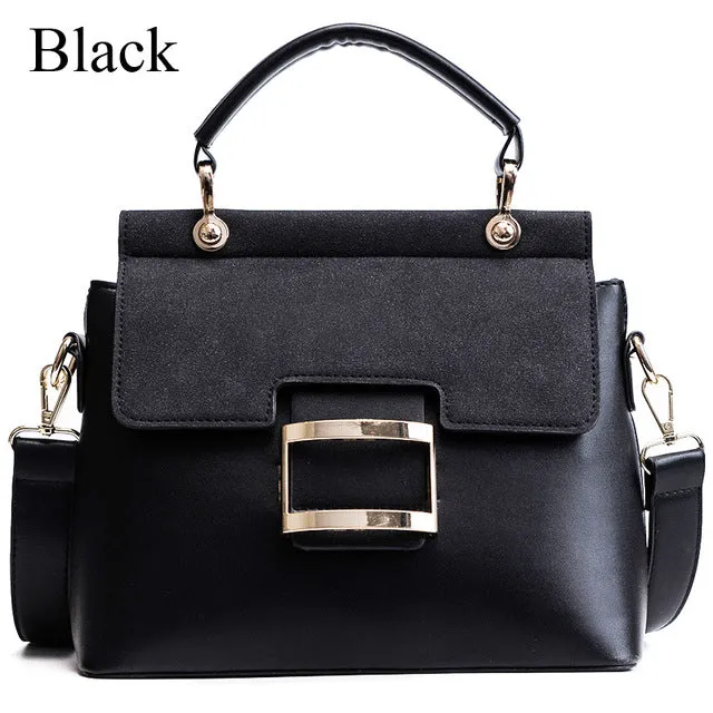 Zmqn Women Bag Vintage Shoulder Bags 2018 Buckle Pu Leather Handbags Crossbody Bags For Women